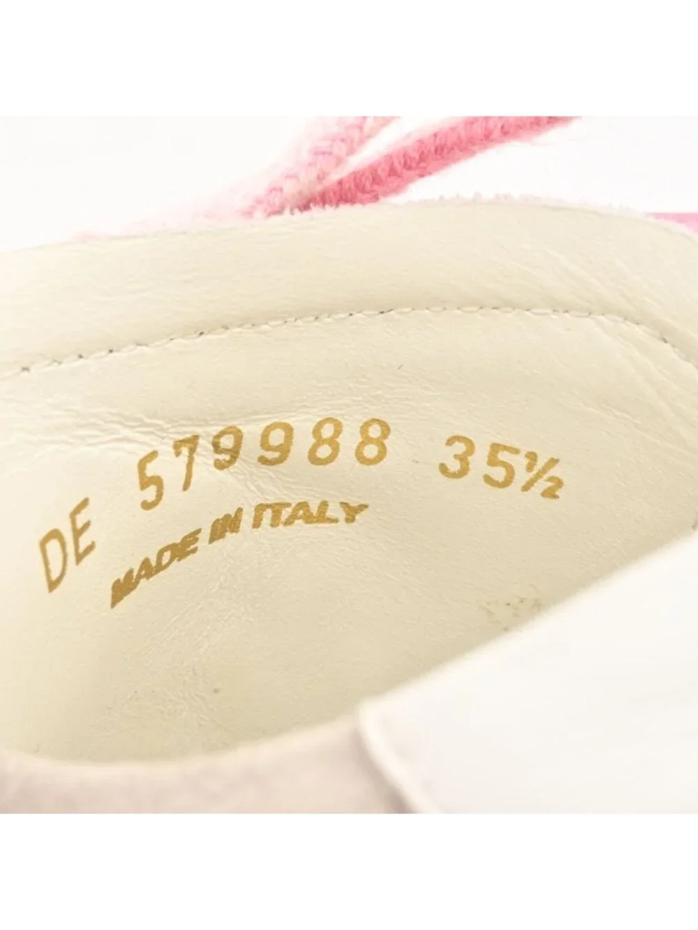 Saint Laurent Paris Sneakers Light Gray White Pink Embroidery Court